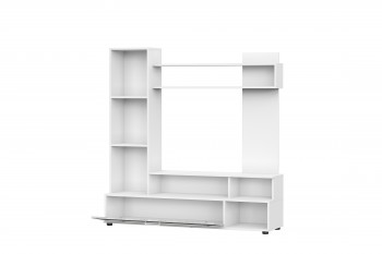 Мебель для гостиной "МГС 9" Белый / Цемент светлый в Красноглинном - krasnoglinnoe.mebel54.com | фото
