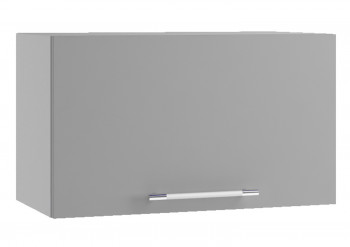 Ройс ПГ 600 Шкаф верхний горизонтальный (Графит софт/корпус Серый) в Красноглинном - krasnoglinnoe.mebel54.com | фото